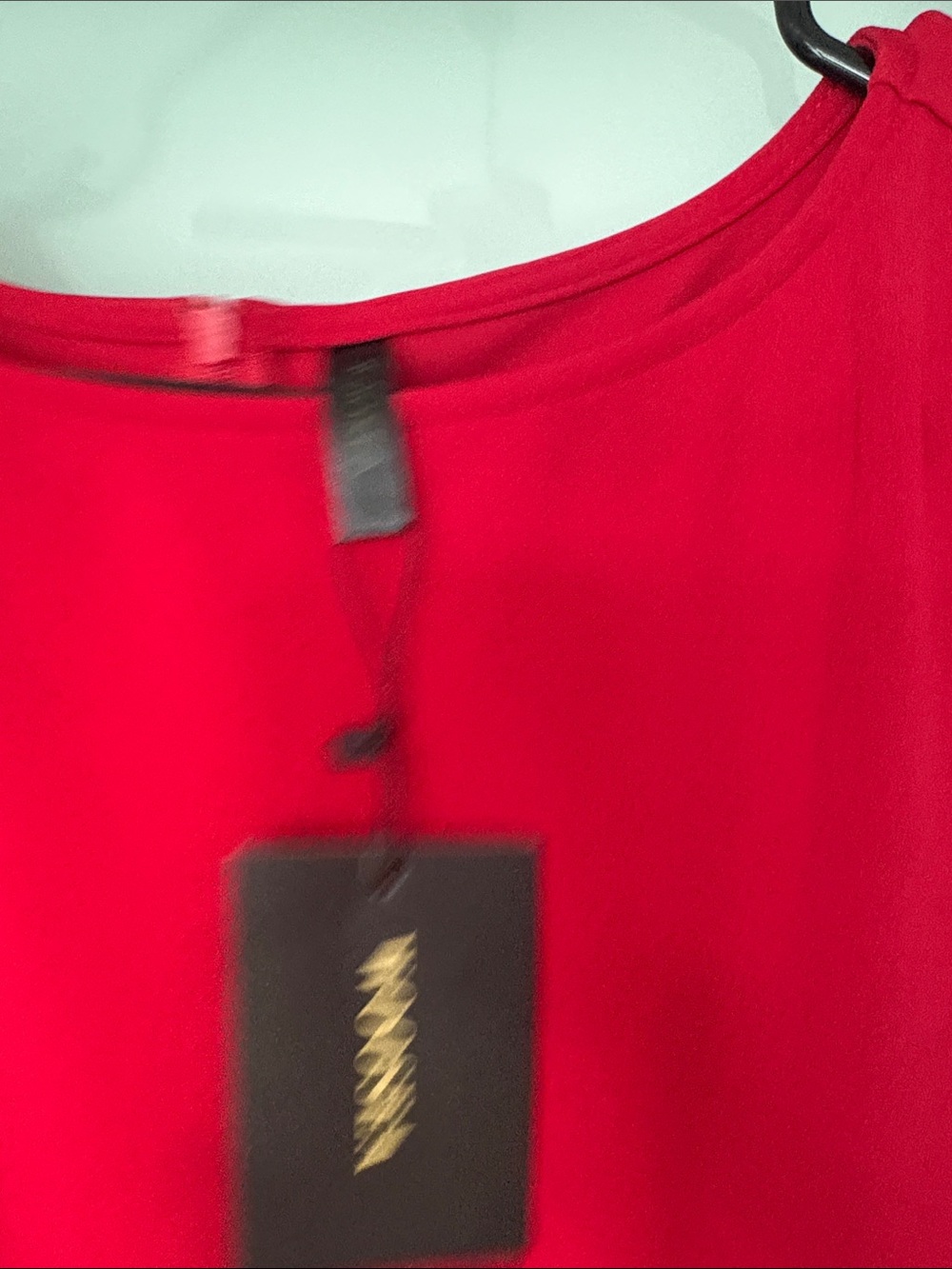Red Ruffle-Detail Maxi Dress - Picture 2 of 3